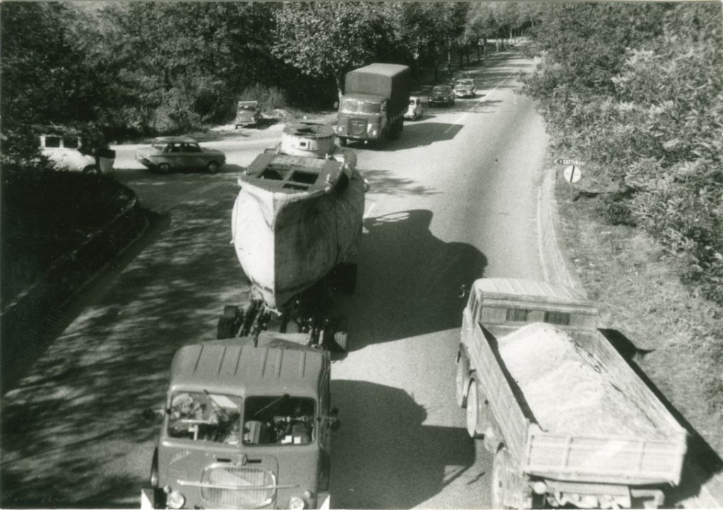 fotografia scattata dal vecchio cavalcavia di Cattinara