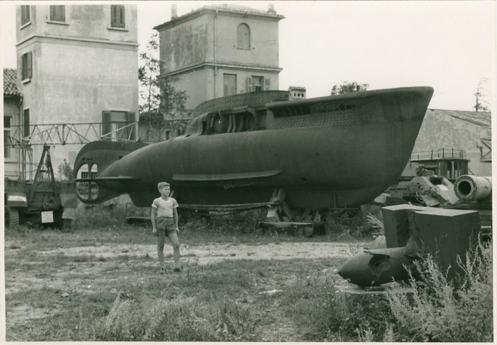 Il CB nel deposito di San Vito, nell’area della cosiddetta “Sanza”