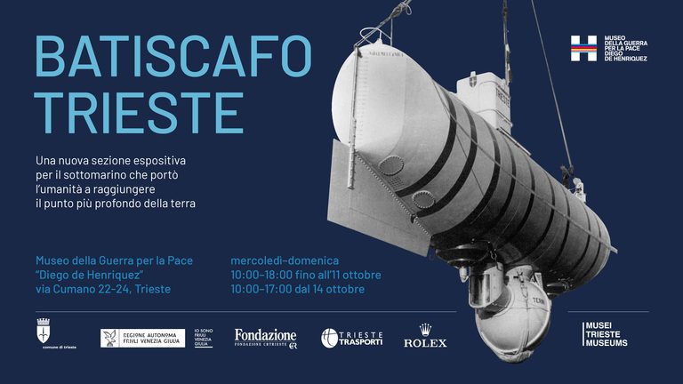 Si apre la nuova sezione dedicata al Batiscafo “Trieste”