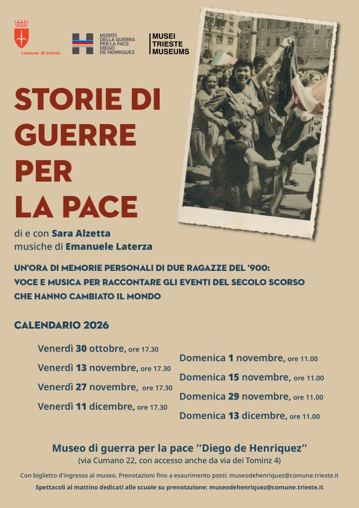 “Storie di guerre per la pace”